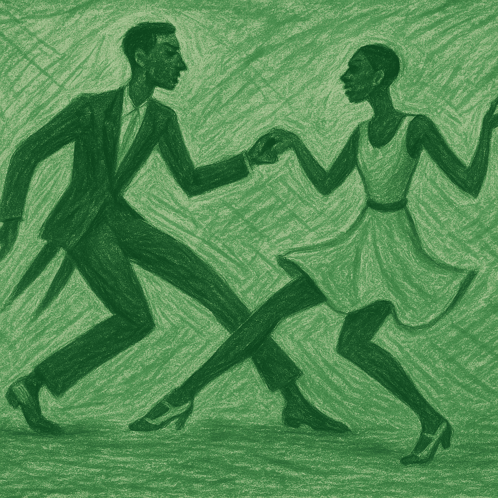 Personas bailando porque tienen más tiempo libre.